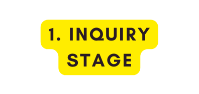 1 Inquiry stage